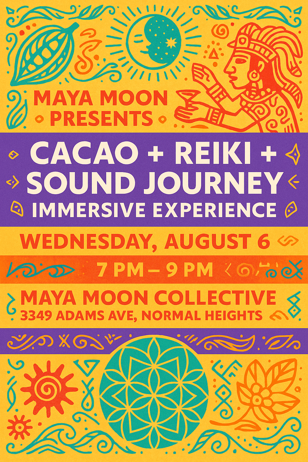 Cacao + Reiki + Sound Journey