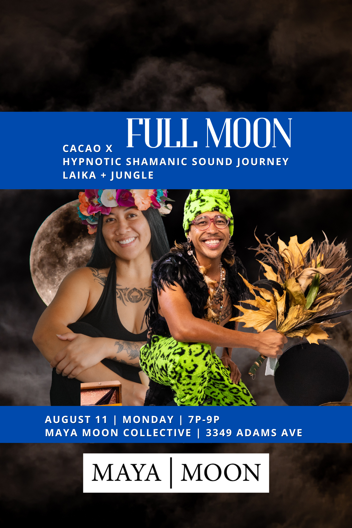 FULL MOON : Cacao x Hypnotic Shamanic Sound Journey
