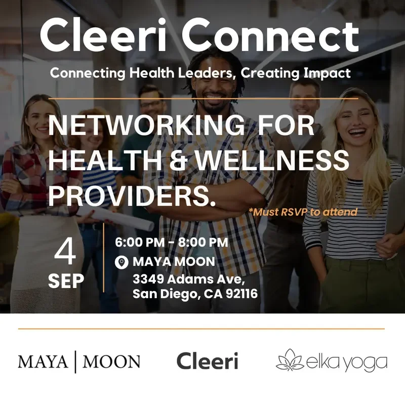 Cleeri Connect: Networking for Wellness Providers