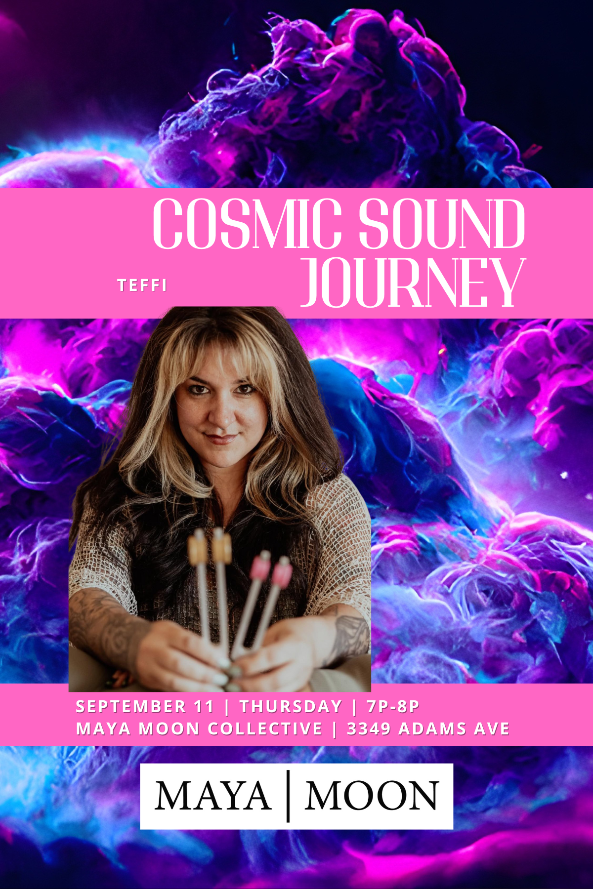 COSMIC SOUND JOURNEY with the phenomenal Teffi
