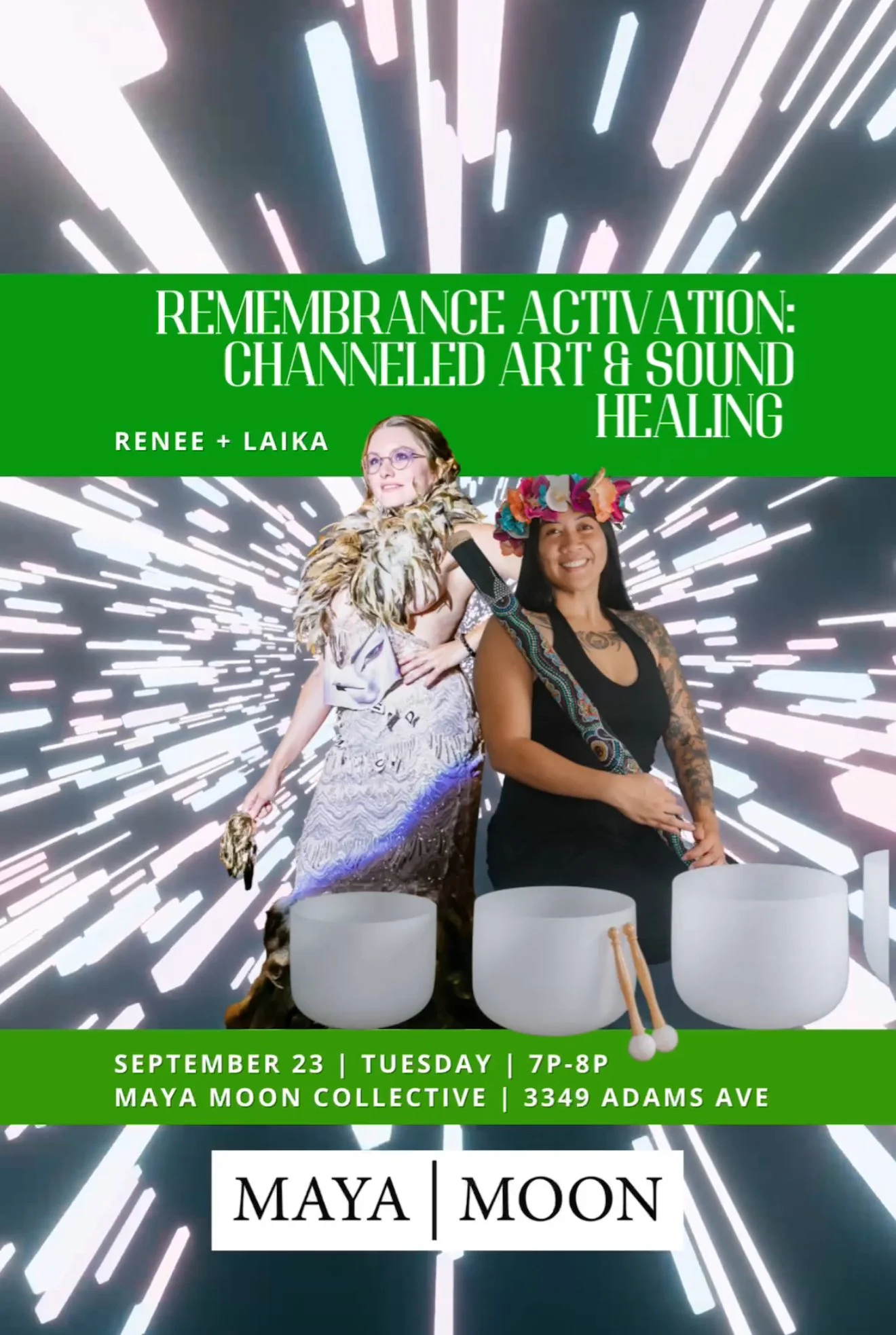 REMEMBRANCE ACTIVATION: CHANNELED ART & SOUND HEALING