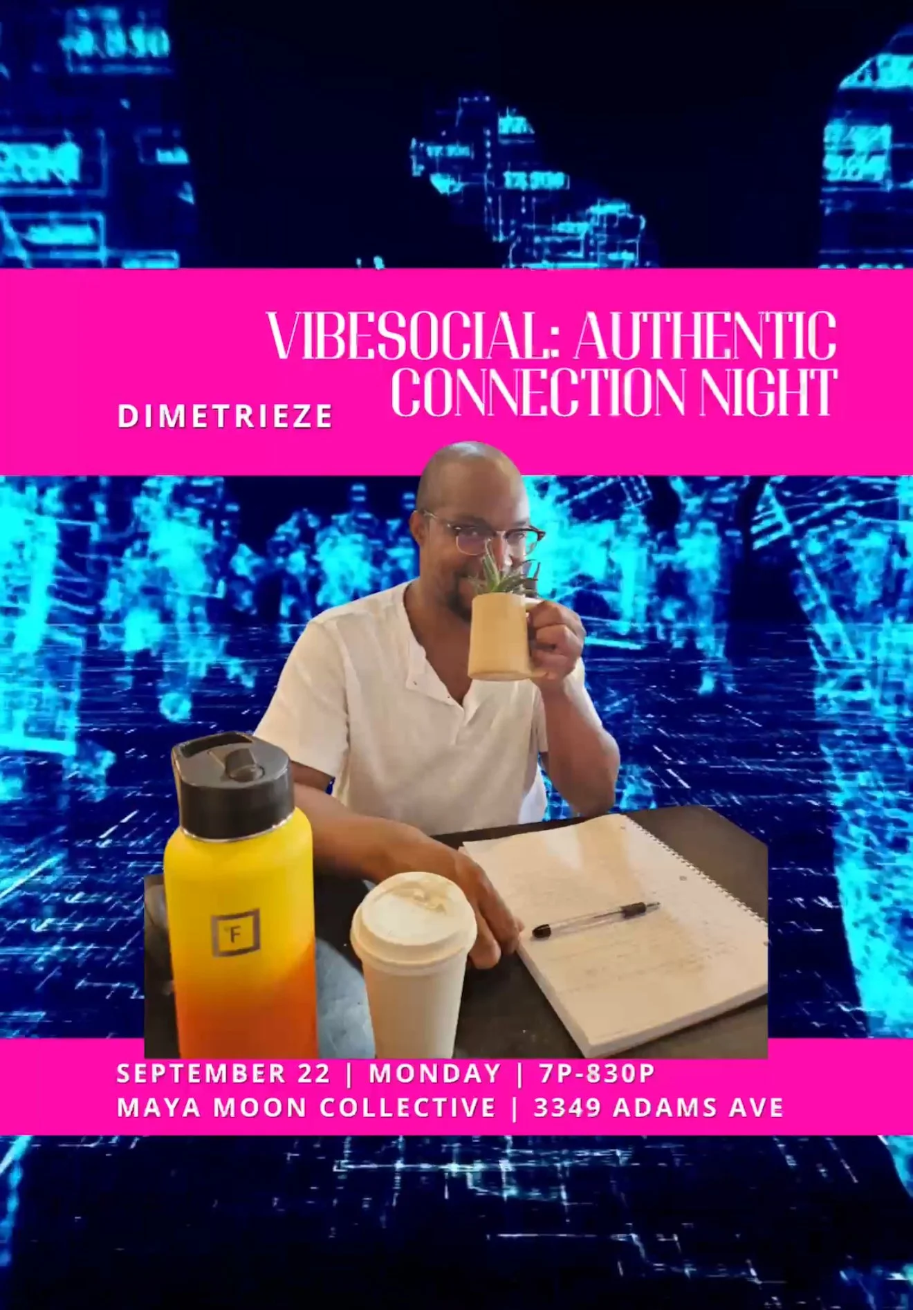 🌟 VibeSocial: Authentic Connection Night 🌟Guided by Dimetrieze 🌺