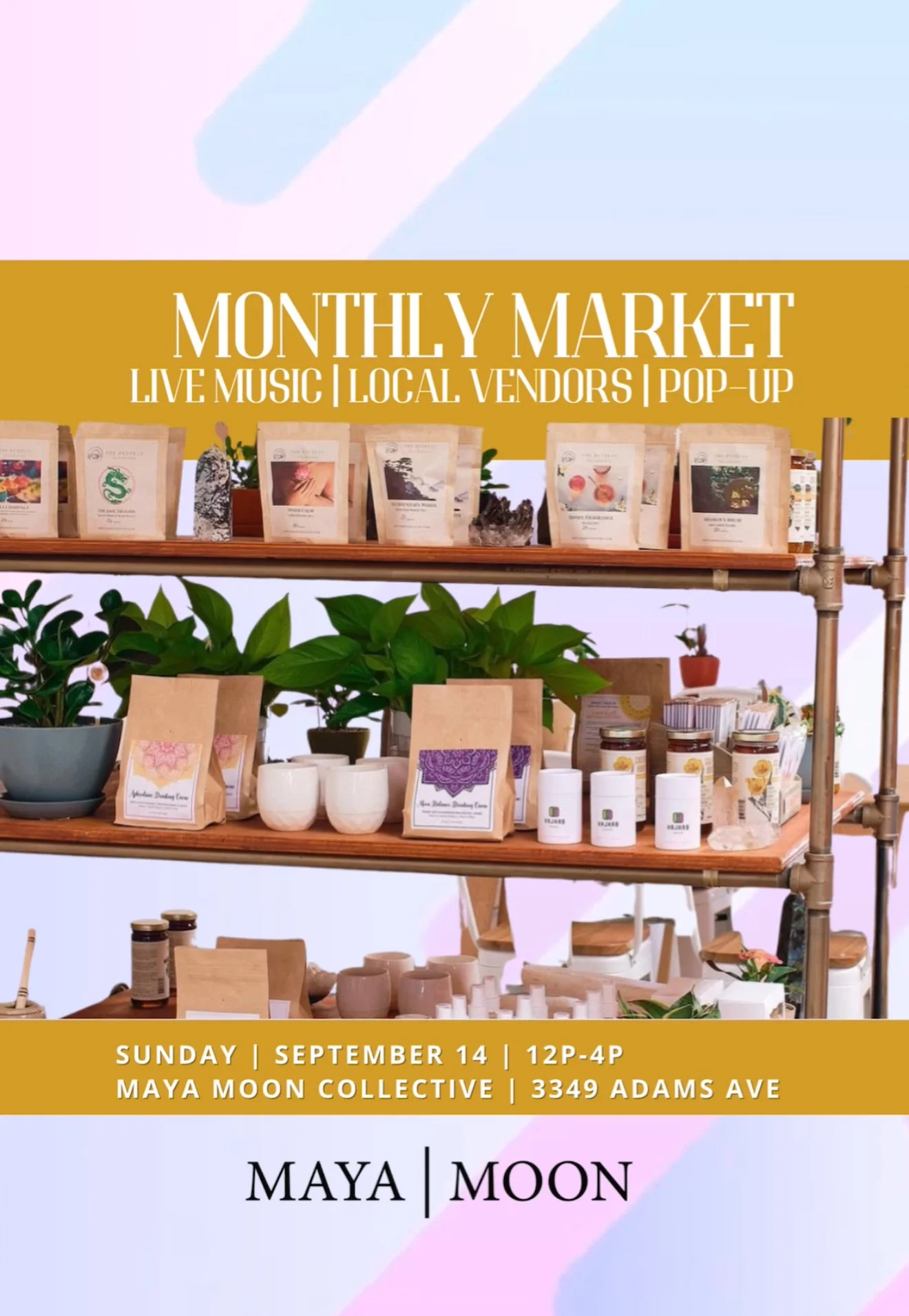 🌸✨ MONTHLY MARKET at MAYA MOON ✨🌸