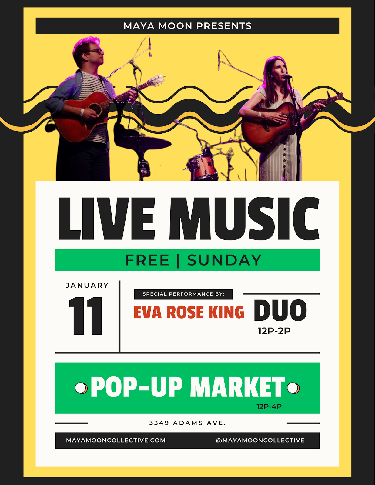 Pop-Up Maker's Market & Live Music