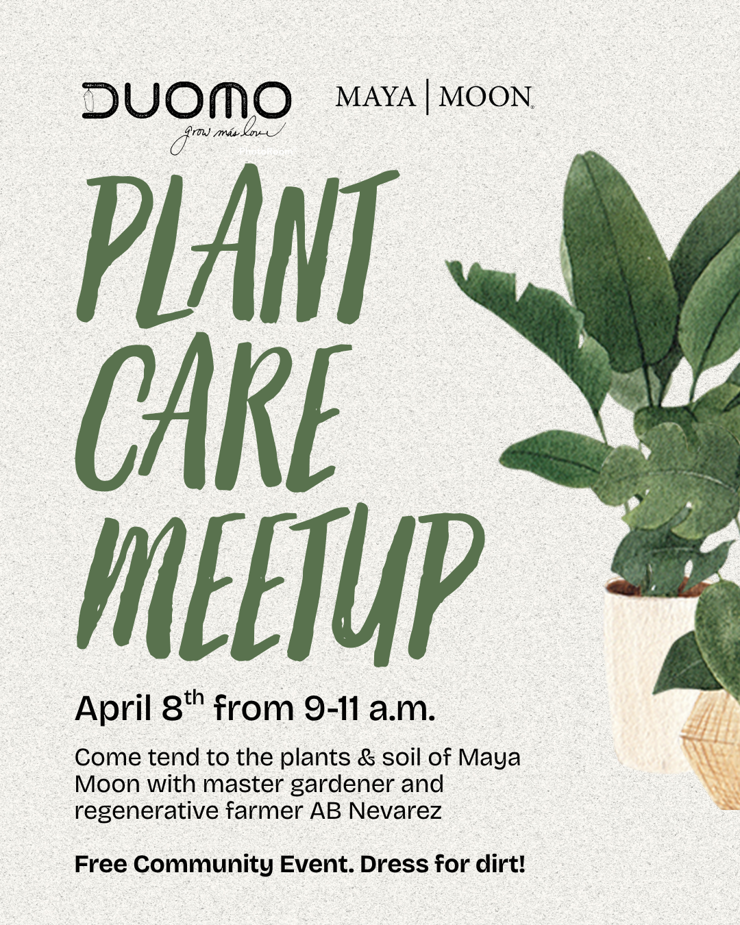 Plant Care Meetup