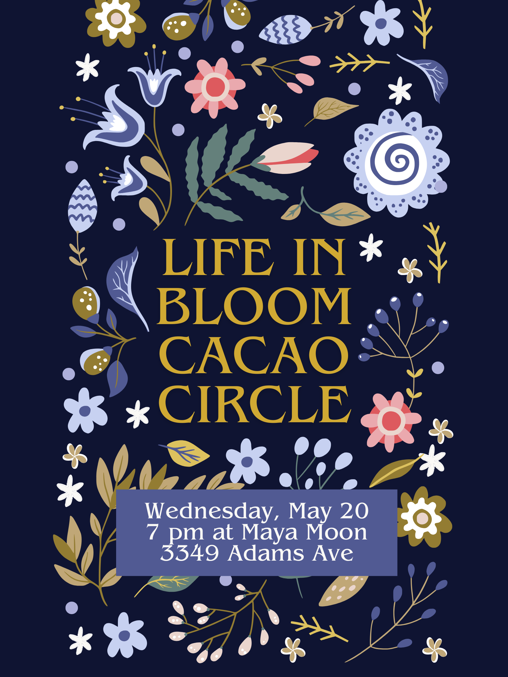 Life in Bloom Cacao Circle