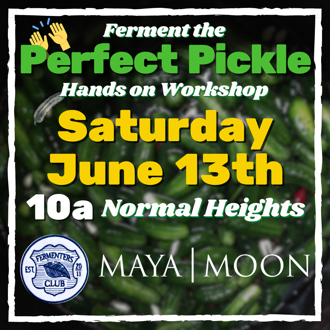 Ferment the Perfect Pickle Workshop with Fermenters Club