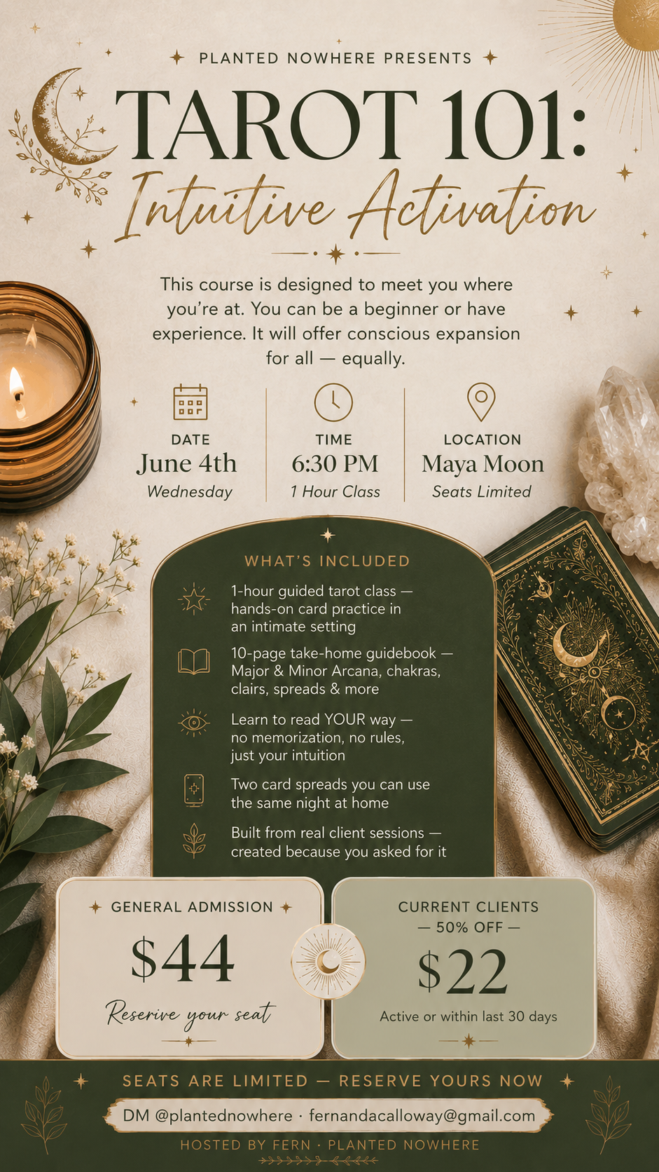 Tarot 101: Intuitive Activation