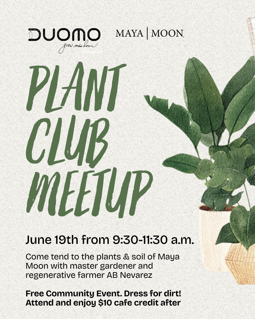Plant Club Meetup