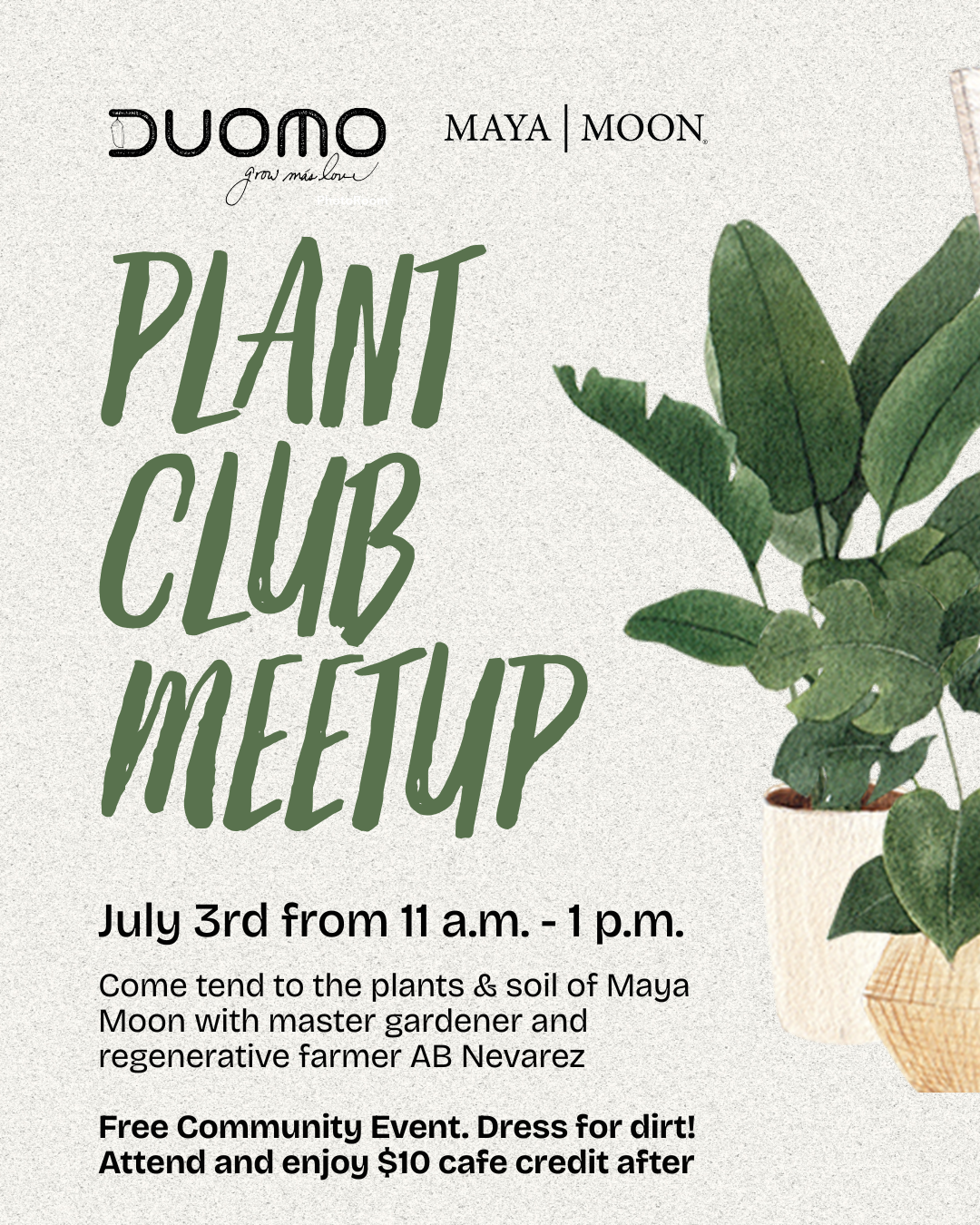 Plant Club Meetup
