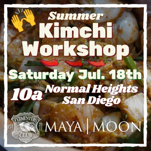 Summer Kimchi Workshop