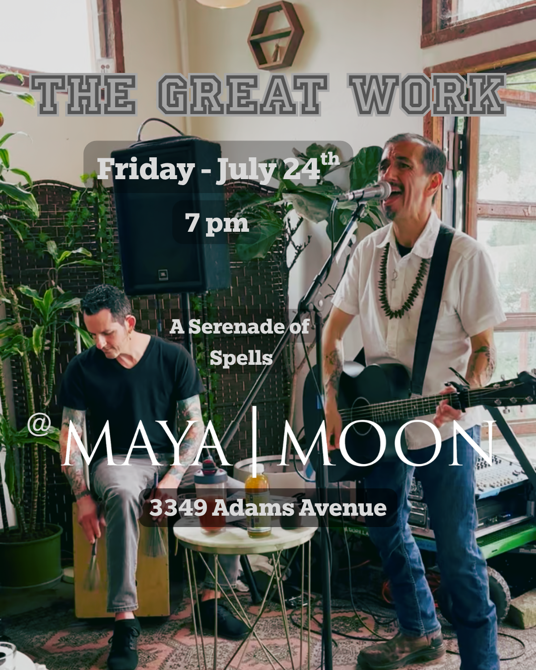 The Great Work: Live Music