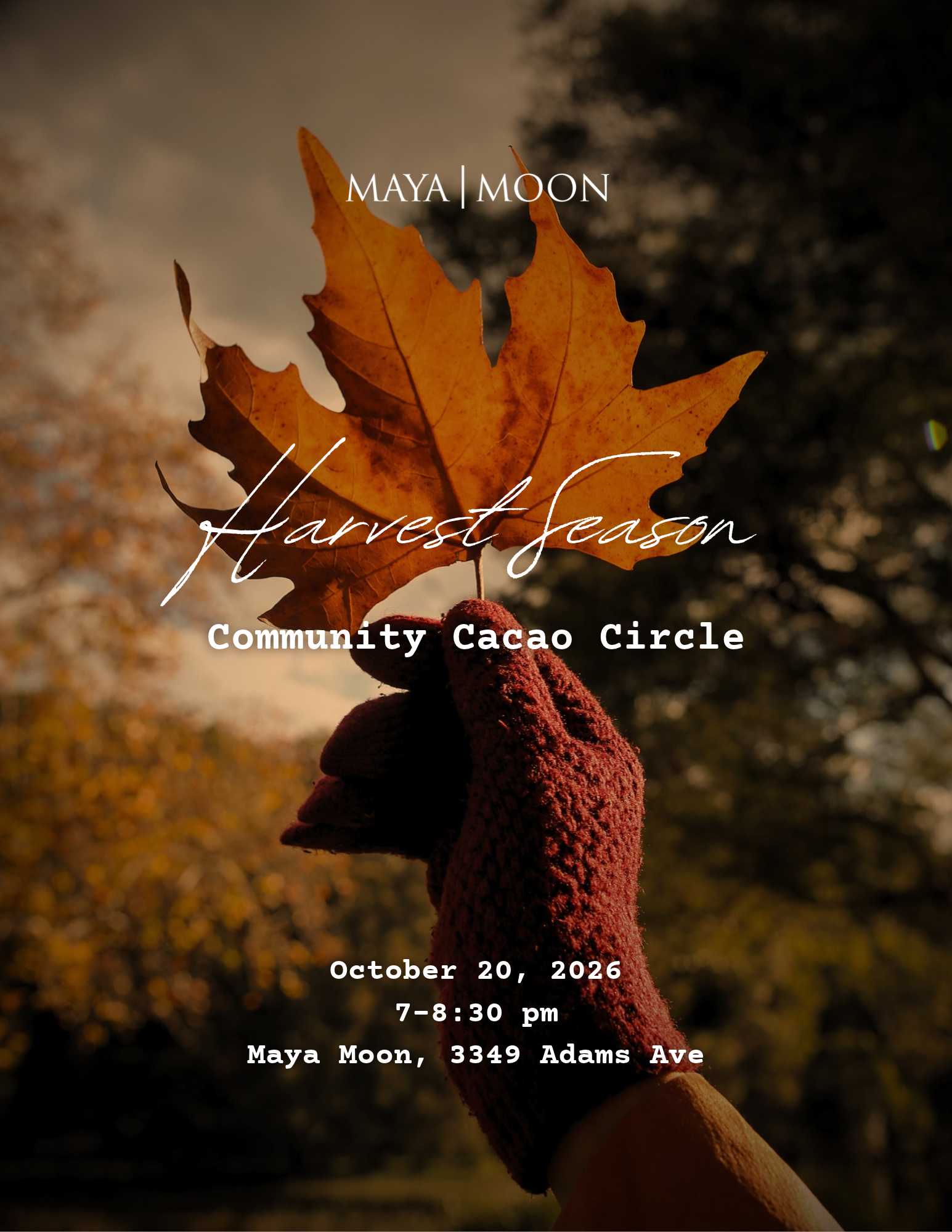 Harvest Season Cacao Circle