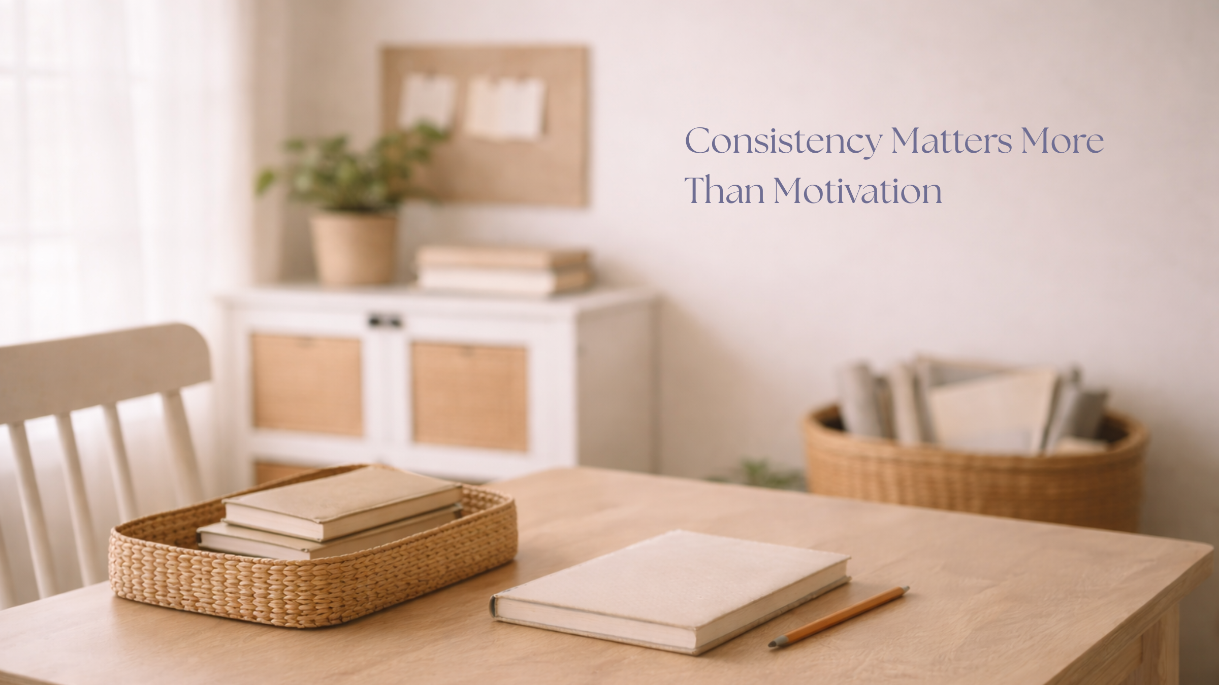Consistency Matters More Than Motivation