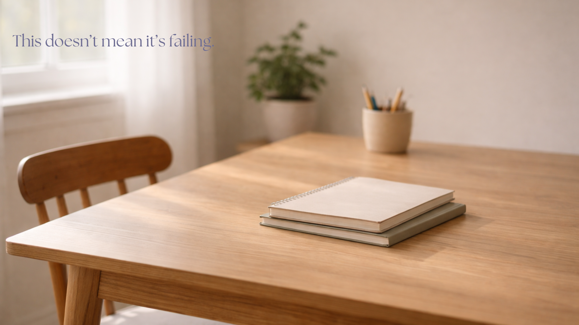 This Doesn’t Mean It’s Failing