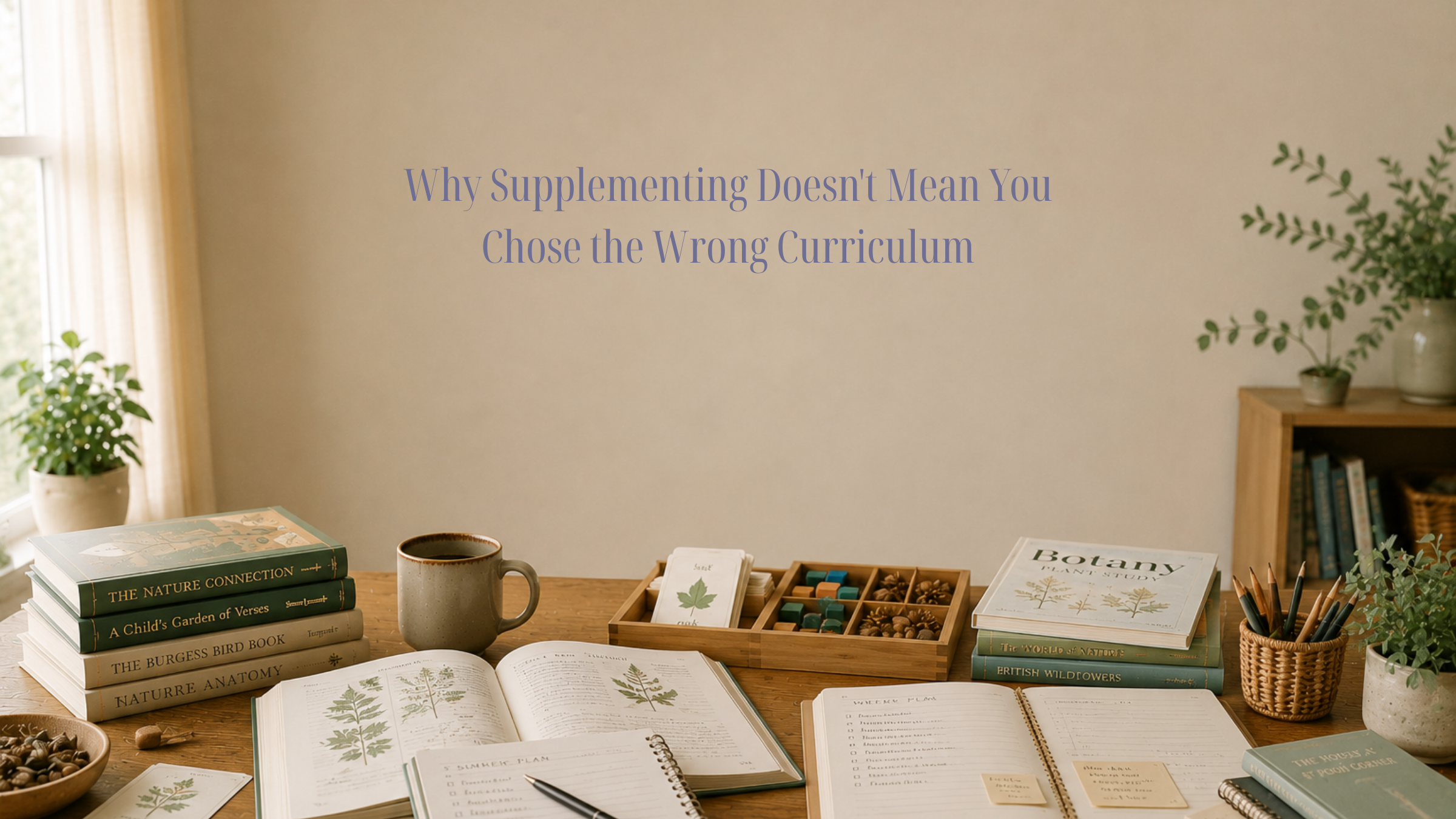 Why Supplementing Doesn't Mean You Chose the Wrong Curriculum