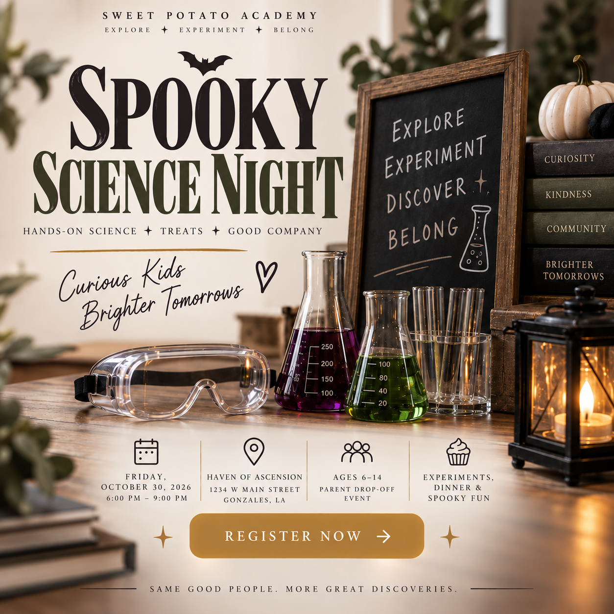A Scientifically Spooky Halloween Party