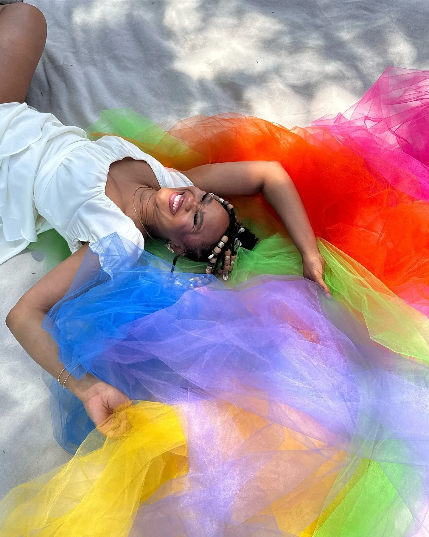a little post photoshoot serve from thee star @faikhalidah, a third year #TulleQueer icon and the person who was there from the beginning! Even down to creating the name of the series. 🥹

When I tell y&rsquo;all, Tulle Queer would not be happening t