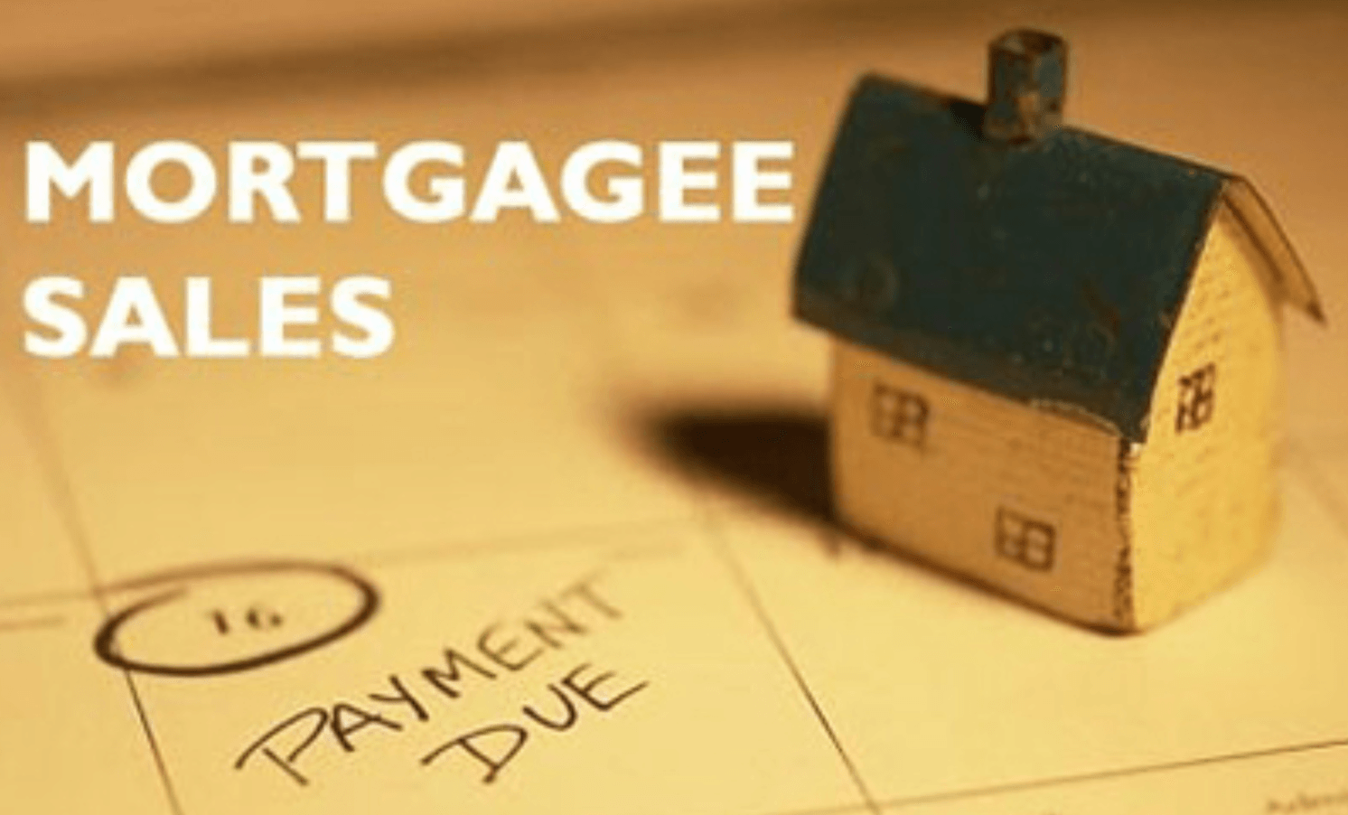 What is a mortgagee sale?