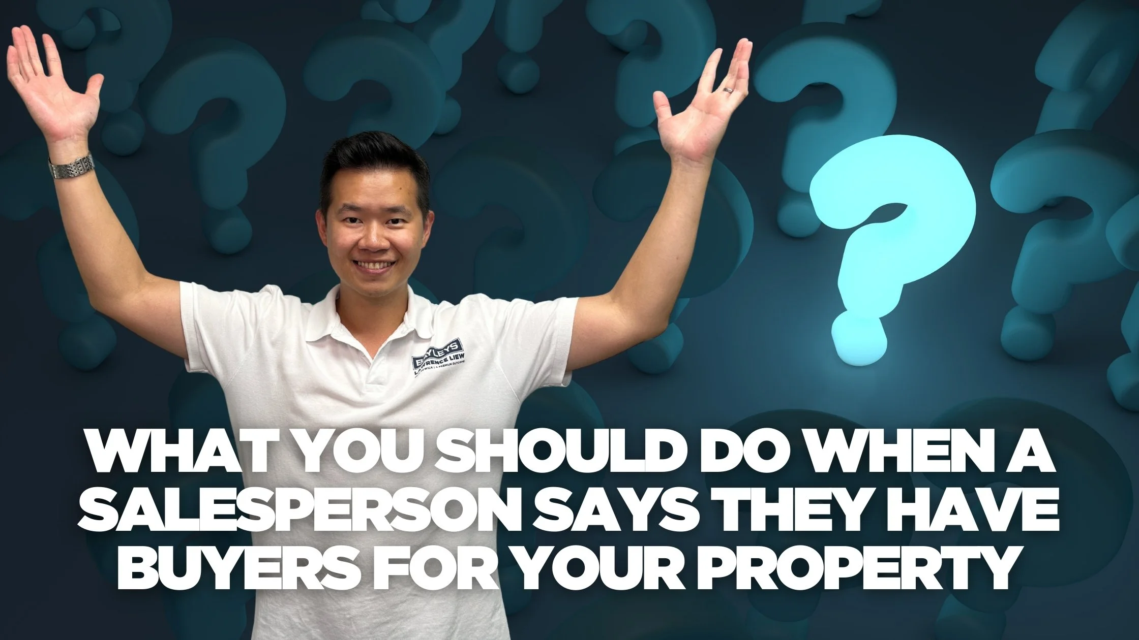 What you should do when a salesperson says they have buyers for your property