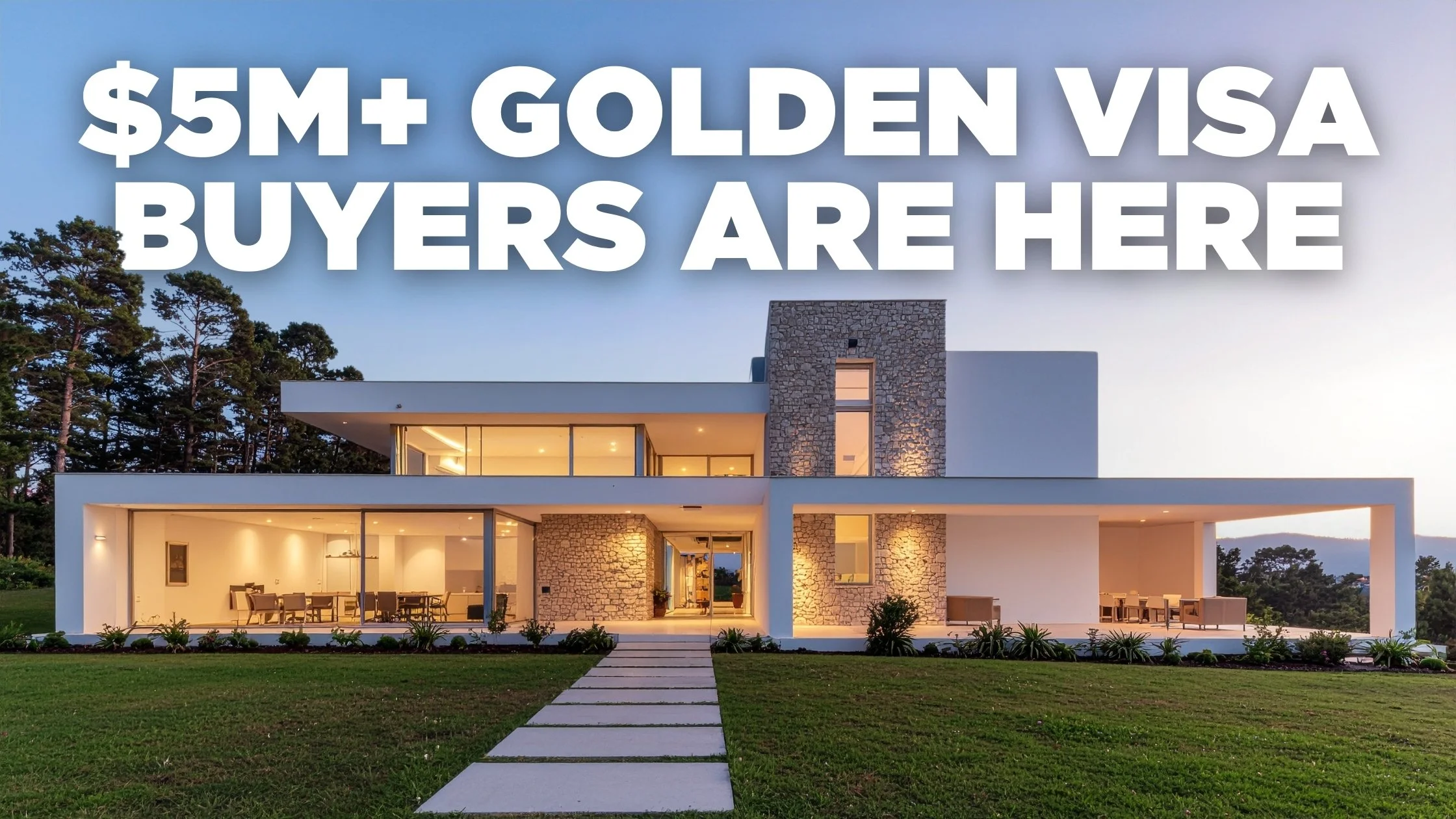 The Golden Visa Buyers Are Here