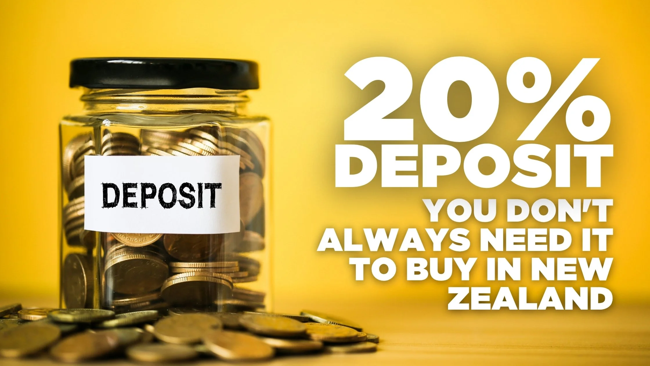 You'd Be Surprised: You Don't Always Need a 20% Deposit to Buy in New Zealand