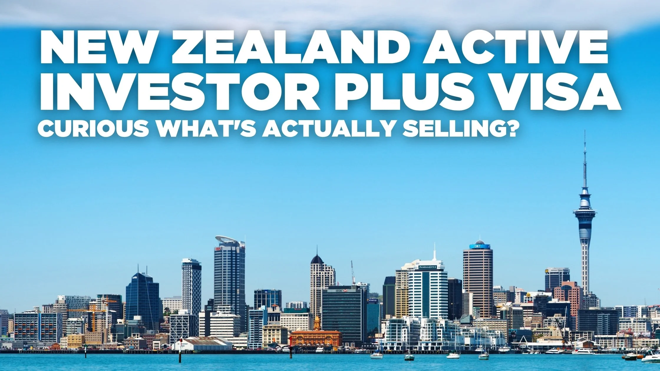 What's actually selling under the Active Investor Plus Visa