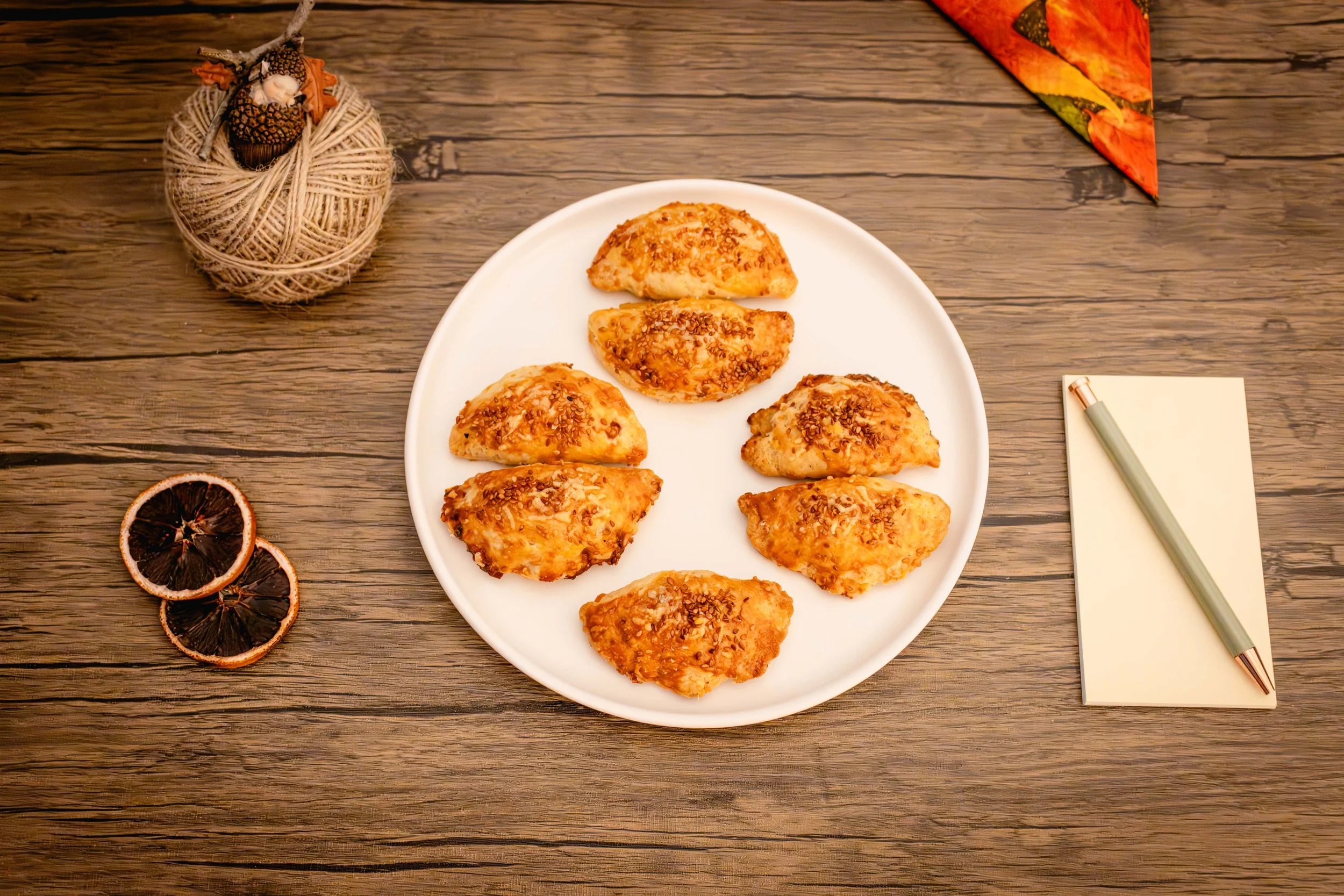 Borekitas with Eggplant - LUCE Bakery & Patisserie