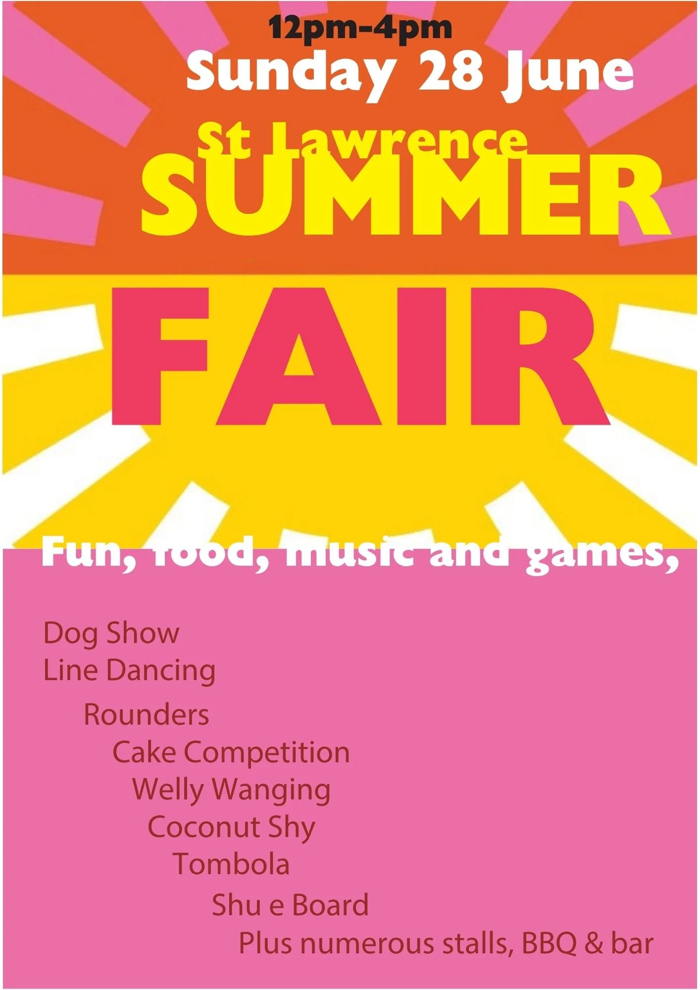 St Lawrence Summer Fair