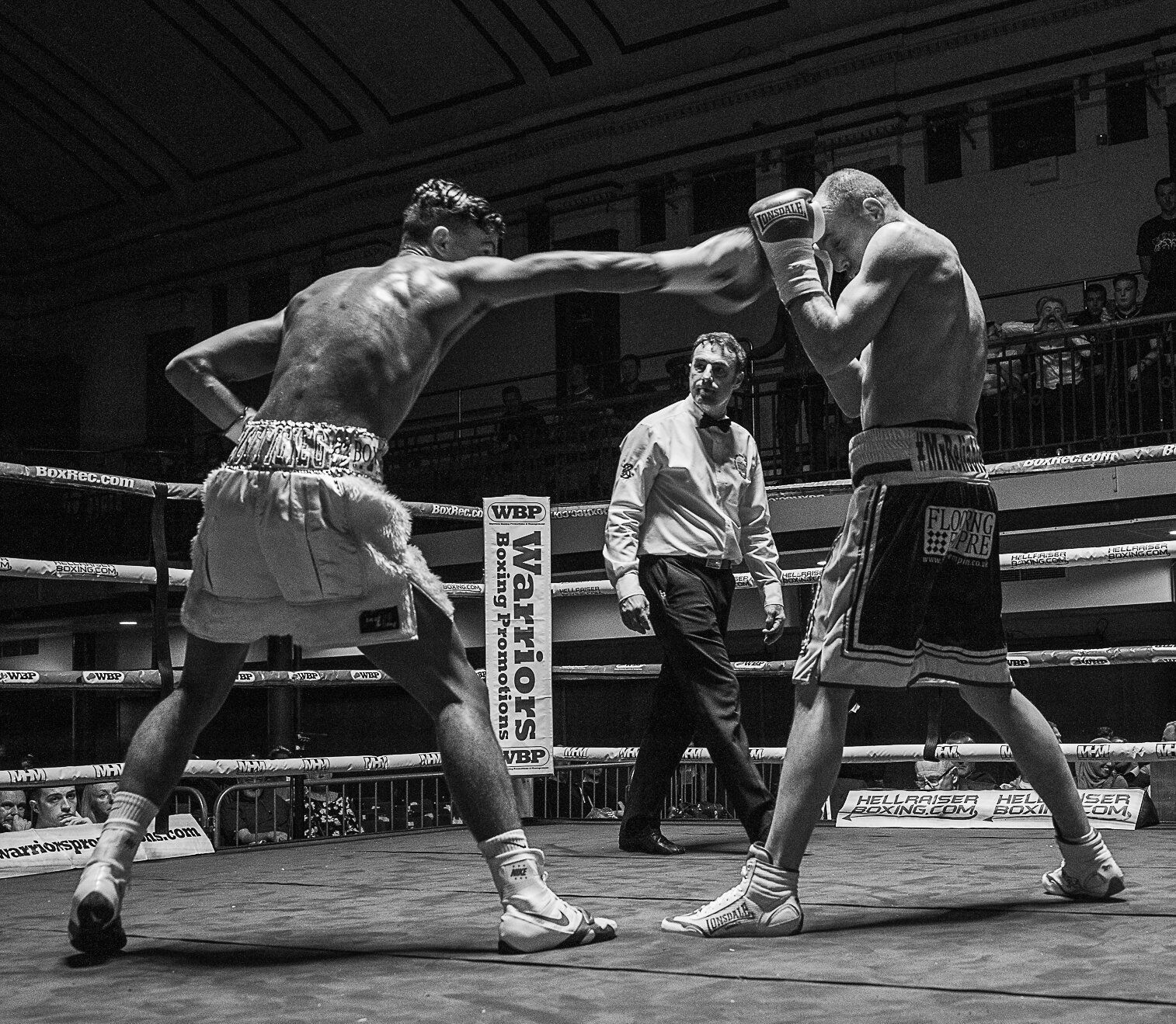 Boxing at York Hall, London