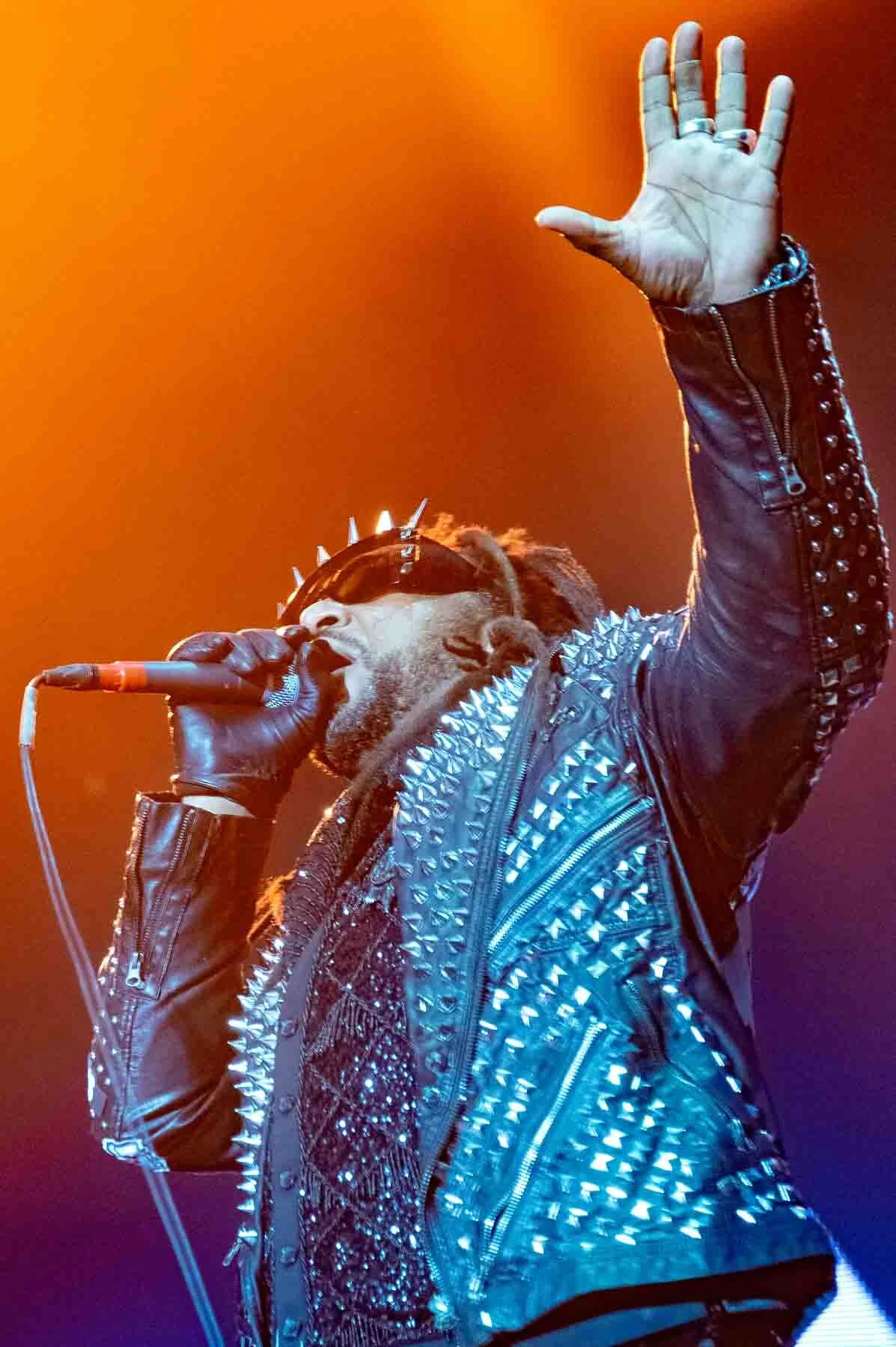 Benji Webbe - Skindred live at Alexandra Palace