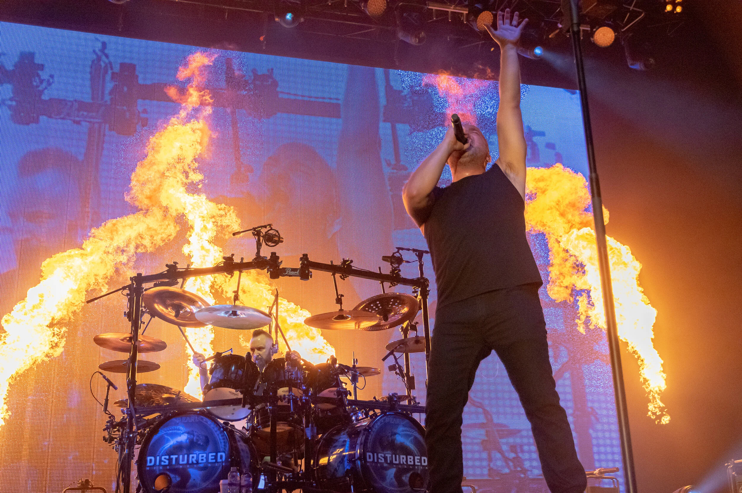 Disturbed live at Alexandra Palace