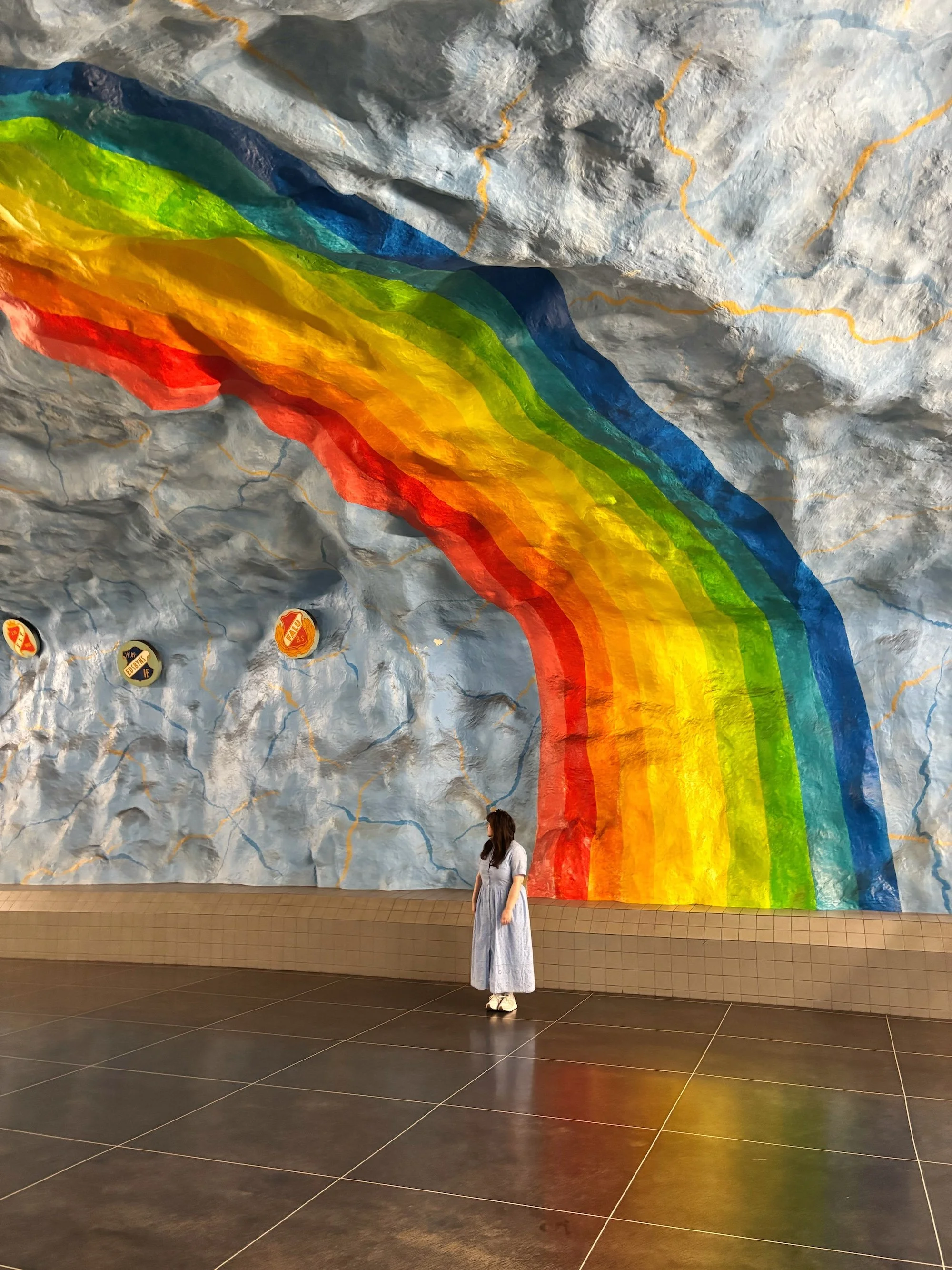 Rainbow Spotting; Stockholm Subways