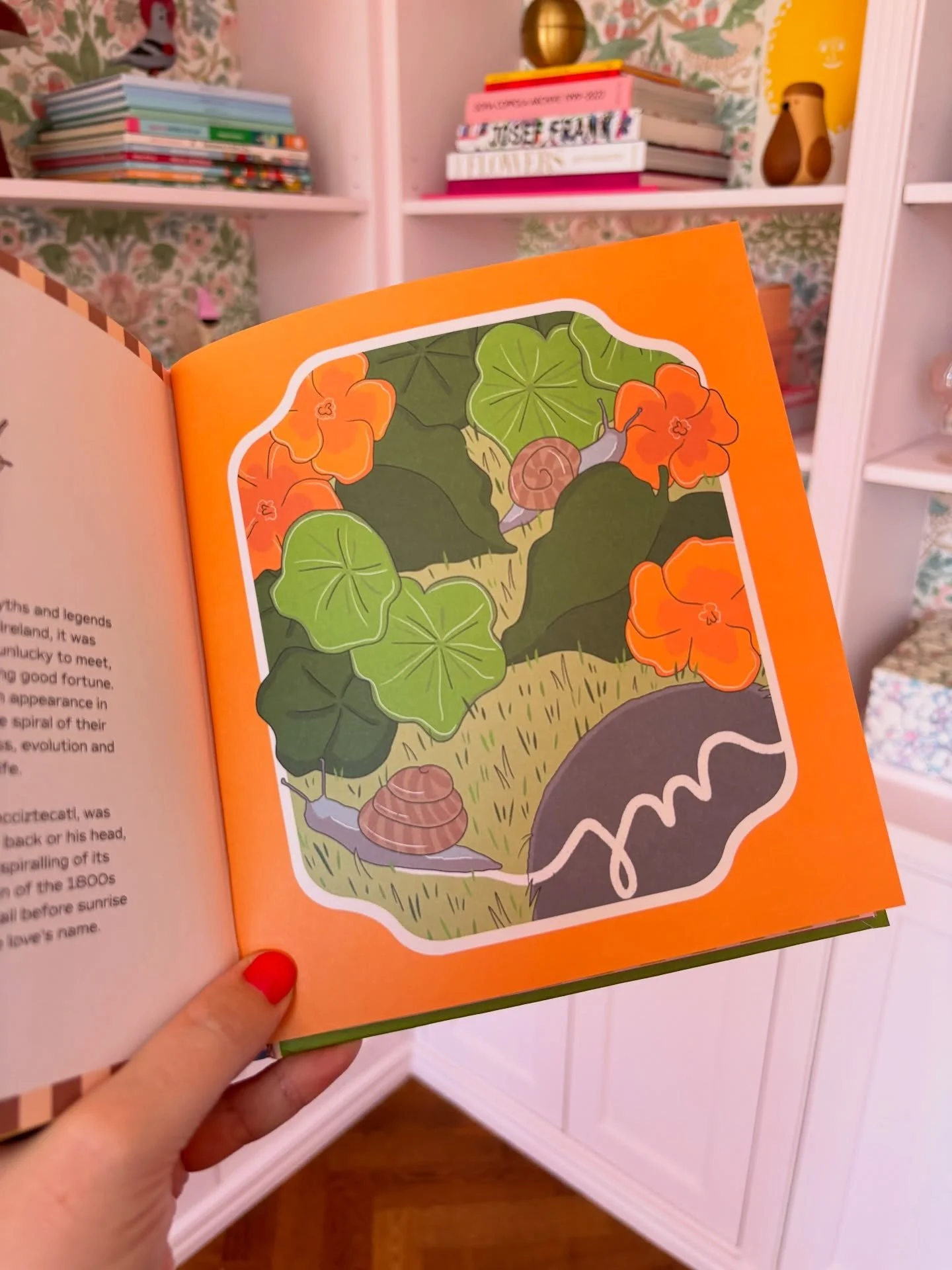 I don&rsquo;t have many personal superstitions... but I do try to sneak some cheesy surprises into my illustrations&hellip;
⁠
In my latest books, Lucky and Unlucky, there are a couple of little illustrated details for my sweetheart &mdash; the snail 