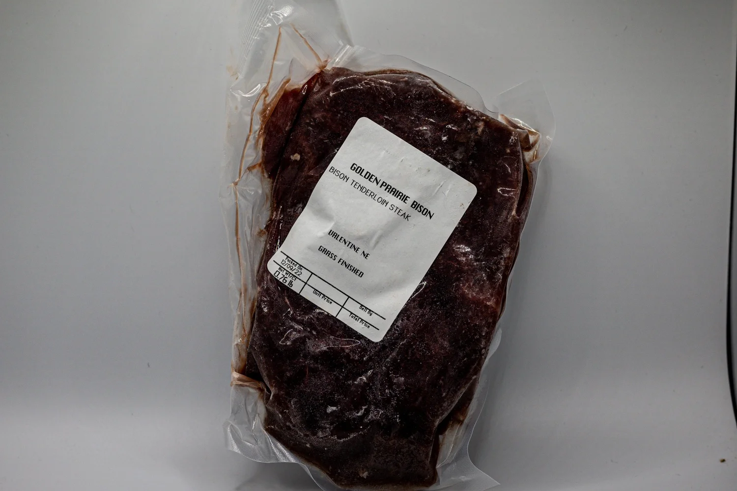 Bison Tenderloin Filet — Golden Prairie Bison