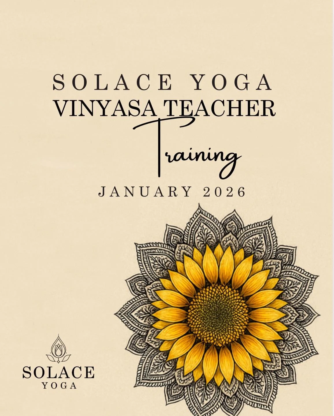Just like the sunflower turns toward the light, this is your moment to turn toward your next chapter.
Enrollment is closing soon &mdash; reserve your spot in our Teacher Training today.