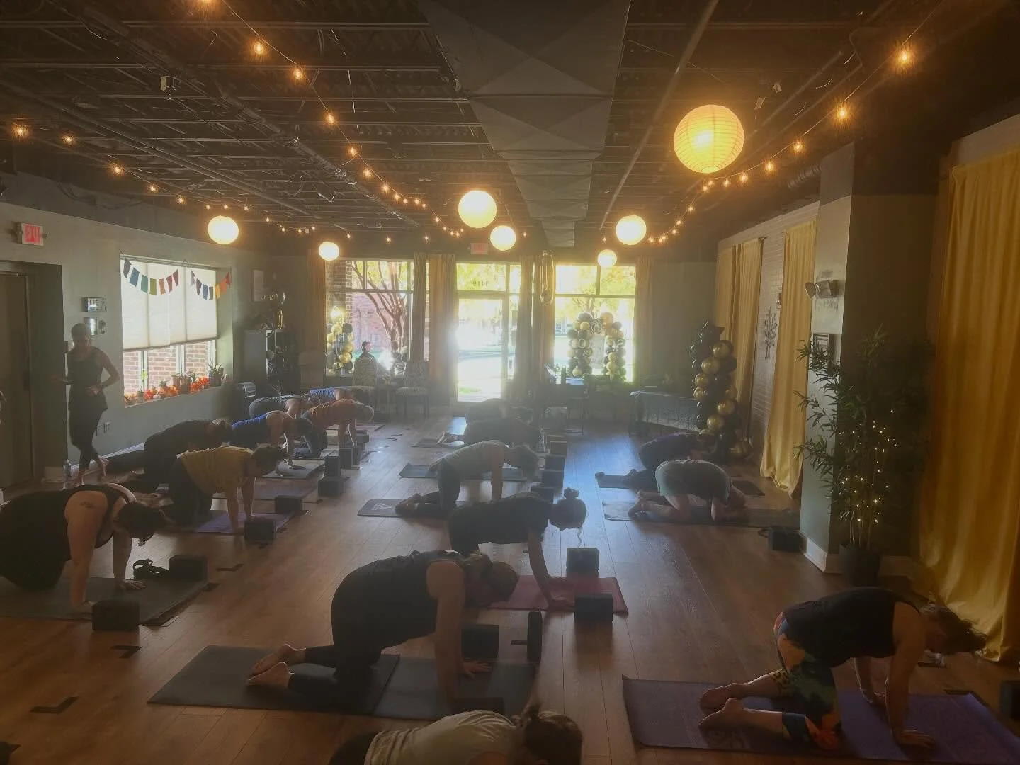 Melt into the heat and let your body soften. Our Heated Deep Stretch class is your space to release tension, slow down, and reconnect.  #solaceyogastudio #yoga #stretch #concord #kannapolis