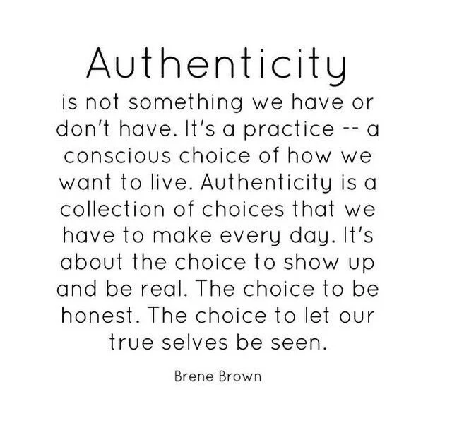 Living life authentically isn&rsquo;t about being perfect&mdash;it&rsquo;s about being real. It&rsquo;s choosing what feels true over what looks good. It&rsquo;s honoring your pace, your voice, your path. Some days that means showing up strong. Other