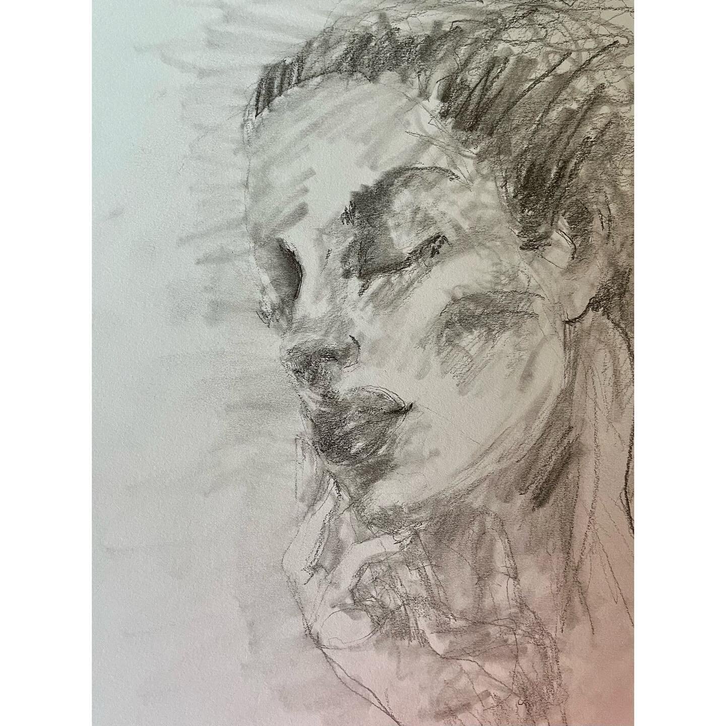 “Portrait sketch” graphite on paper. #portrait #graphitesketch. ##drawing. #decor. #canadianartist