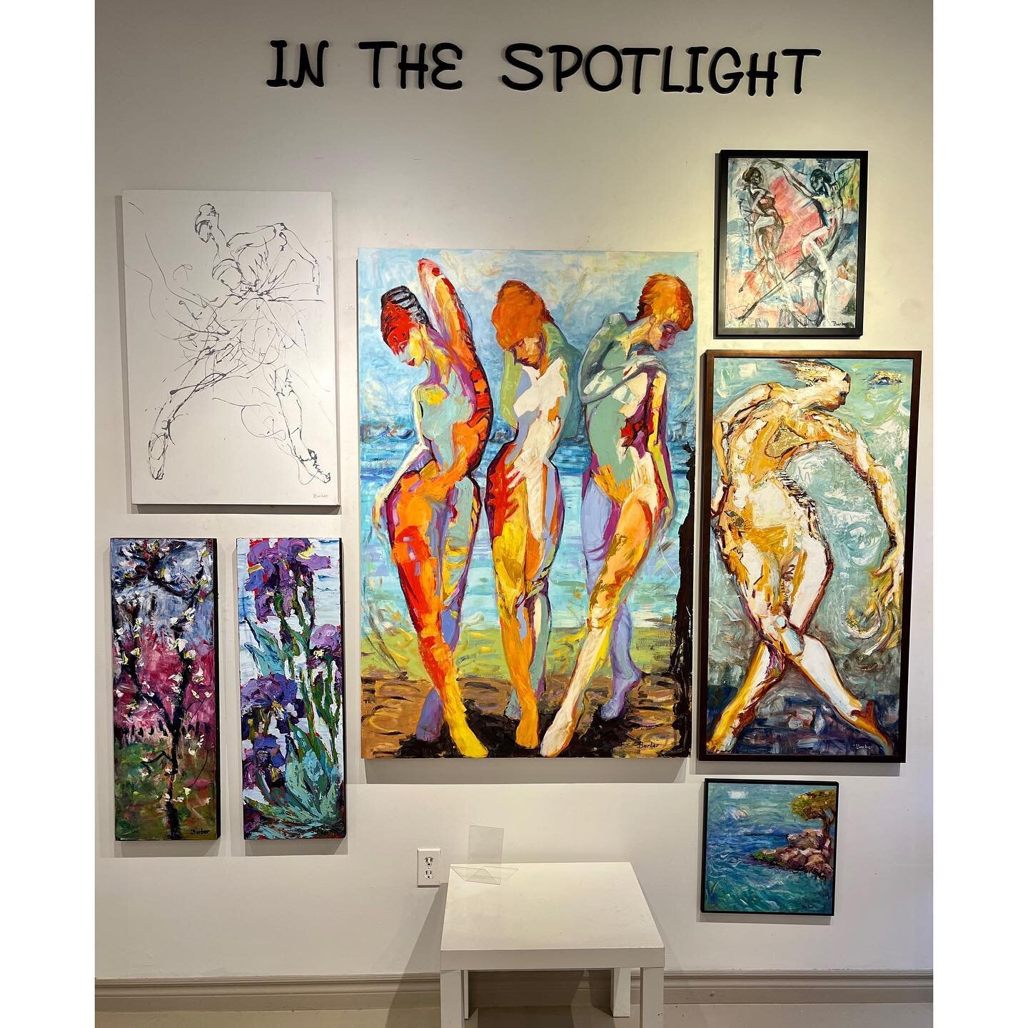 My art is featured this month as the Spotlight Artist at the Jordan Art Gallery. If you are going to be in the area please swing by and see the show.
#@Jordan Art Gallery. #abstractpainting #abstractfigure #abstractlandscapes #abstractflowers #