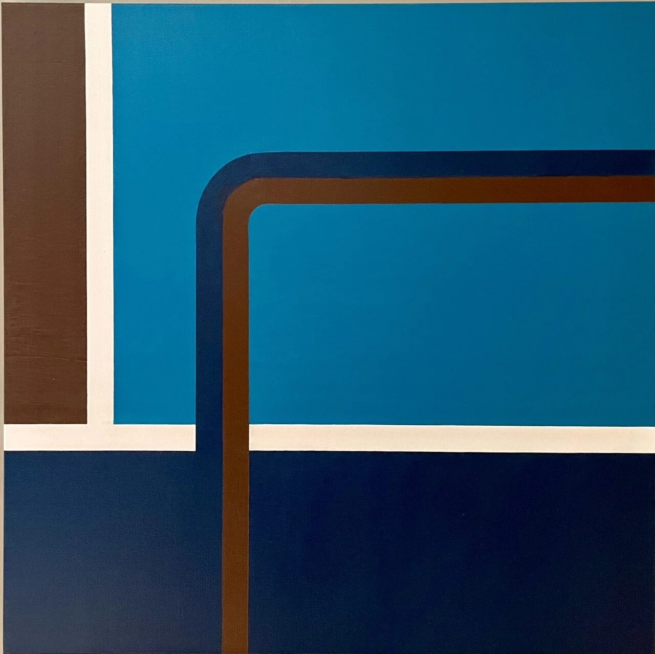Bent    24"x24"    Acrylic on Canvas    2020   $550