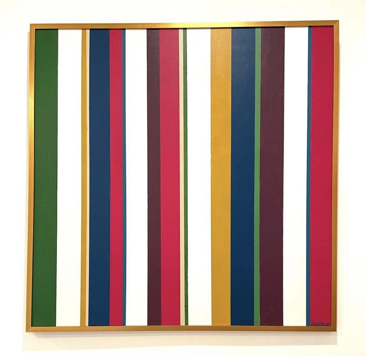 Stripes   36"x36"   Acrylic on Canvas   2019   SOLD