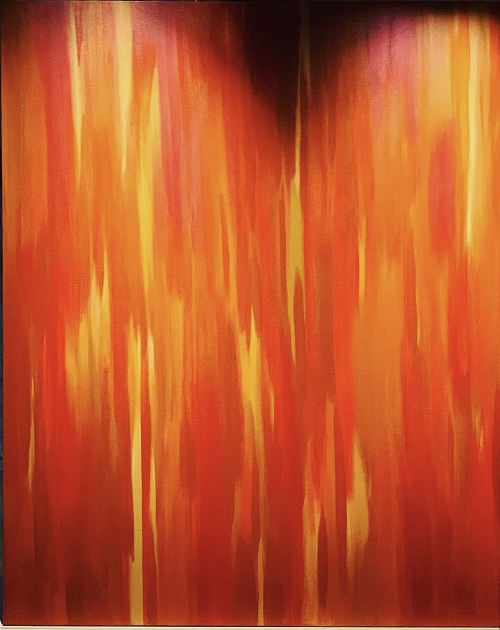 Fire  48"x60"  Acrylic on Canvas  SOLD