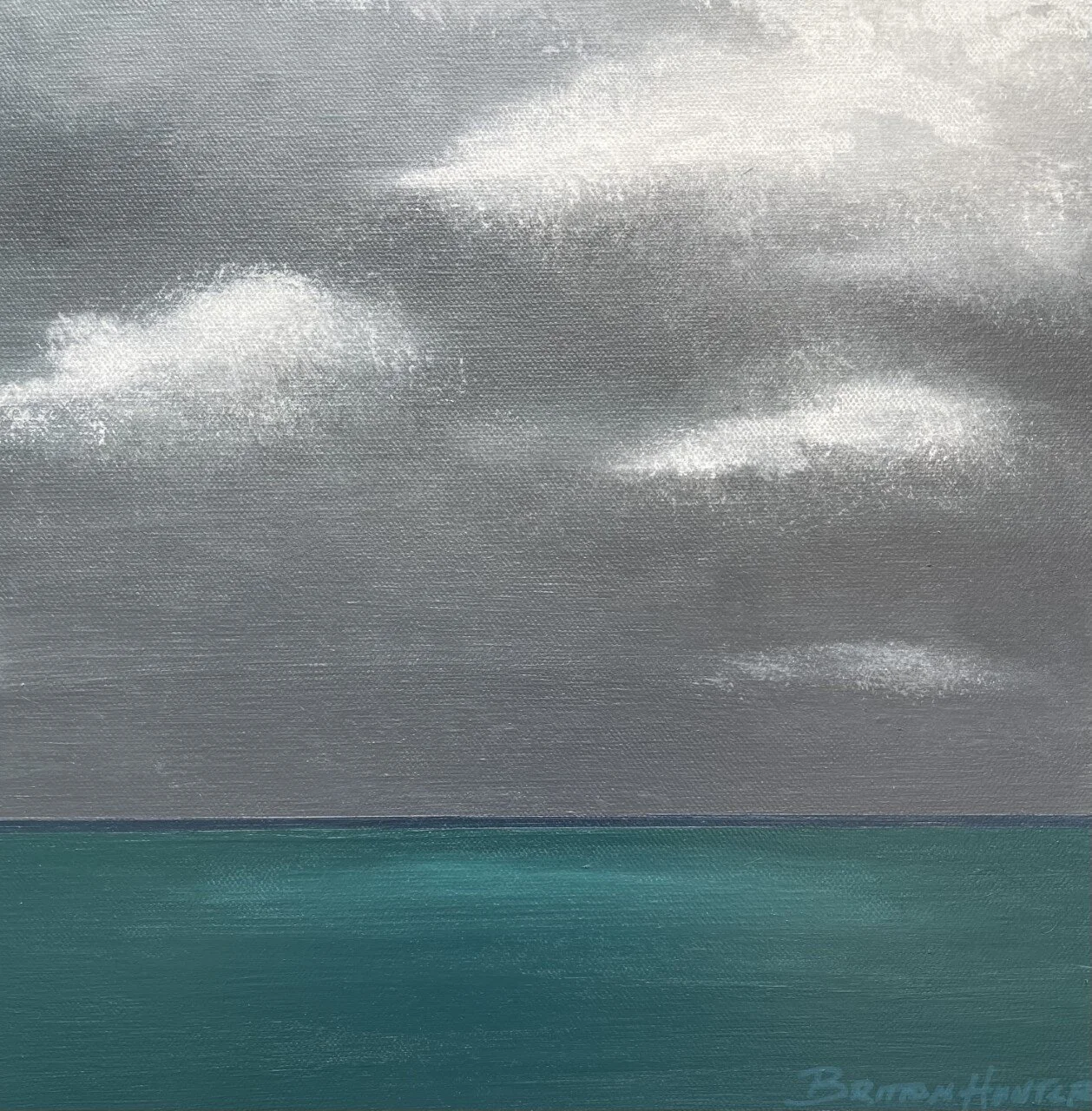 A Shallow    12"x12"    Acrylic on Canvas   2021   $300
