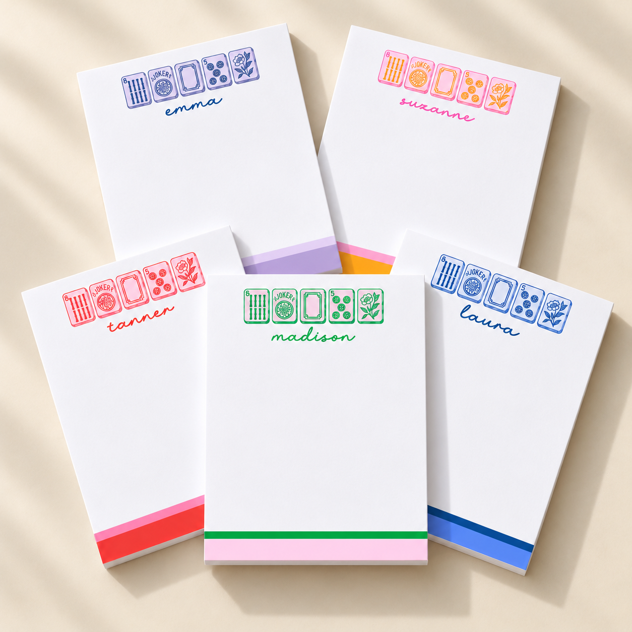 Colorful Mahjong Notepad Collection.png