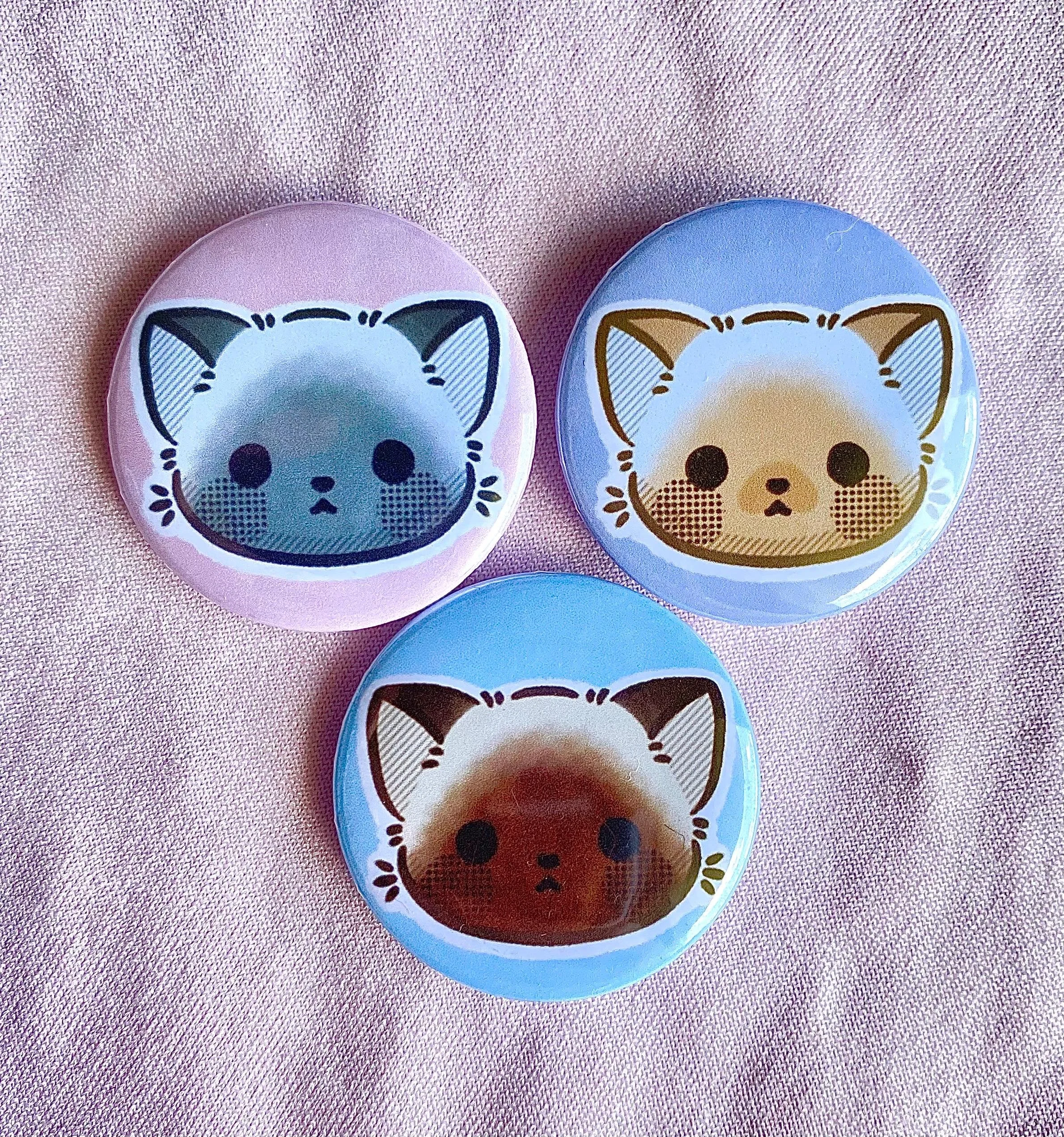 Cute Kitties Buttons