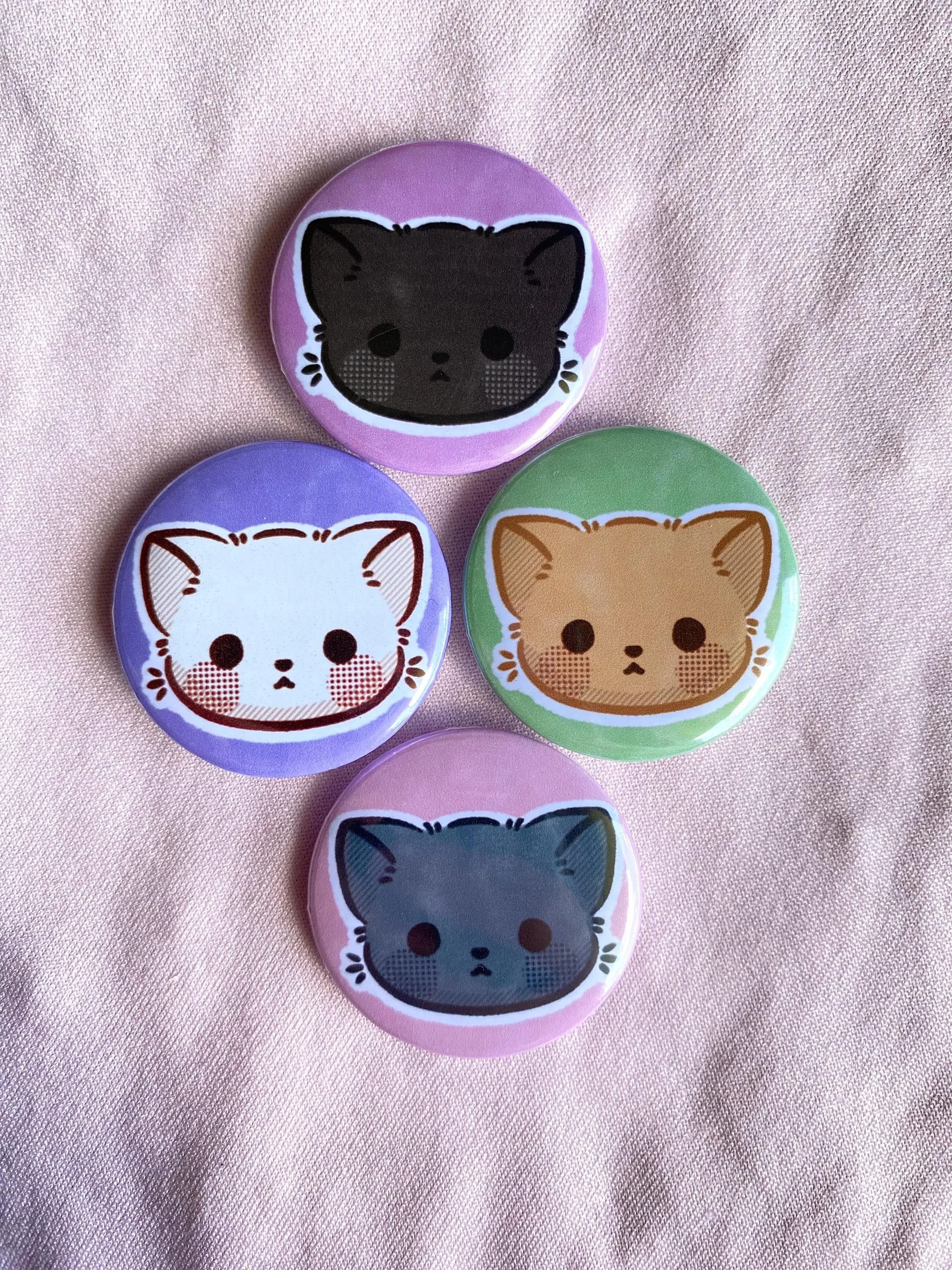Cute Kitties Buttons