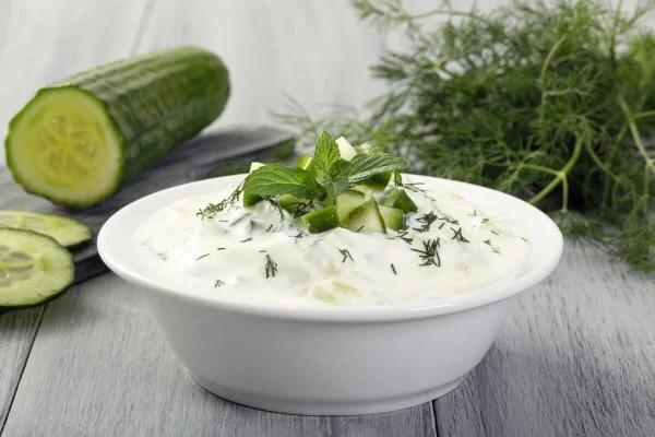 TZATZIKI – CUCUMBER YOGURT DIP