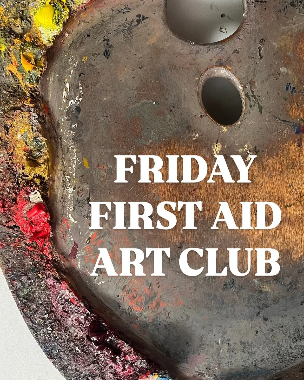 It&rsquo;s back! THIS FRIDAY!

Friday First Aid Art Club
🆘✨🎨🆘🎨✨🆘

Let me know your artistic ailments 
- always overwork a painting?
- mixing greens make your head ache?
- new with oils and feeling overwhelmed?

Tell me!
And I&rsquo;ll prescribe 