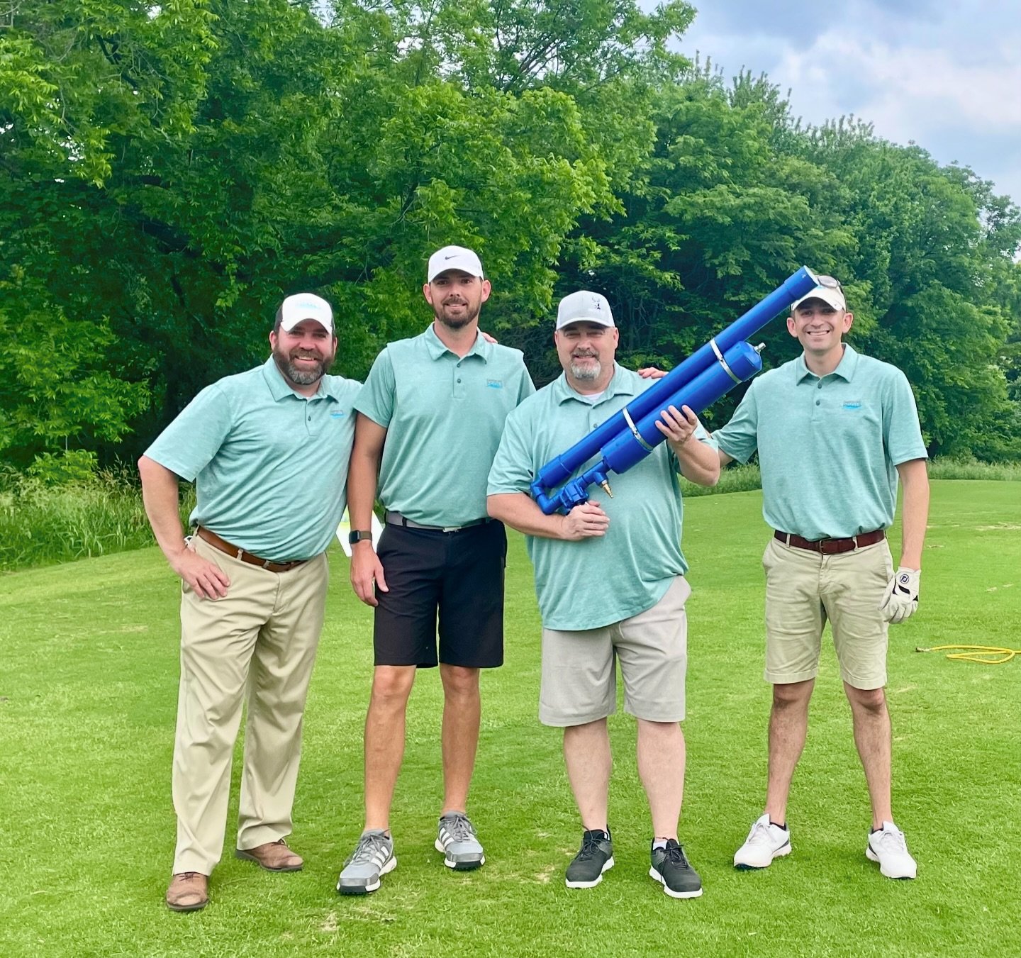 We had such a blast representing Canyon Oak Pools with some of our favorite clients at the @heritageranchgolf tournament in #mckinneytx this past weekend! ⛳️

It&rsquo;s an incredible thing to watch clients and homeowners become friends and neighbors